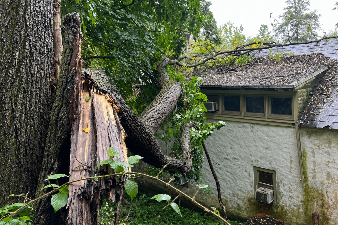 Emergency tree service