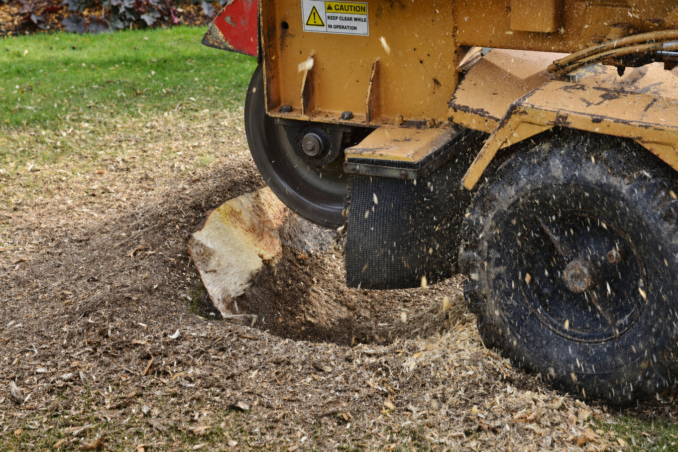 Stump grinding